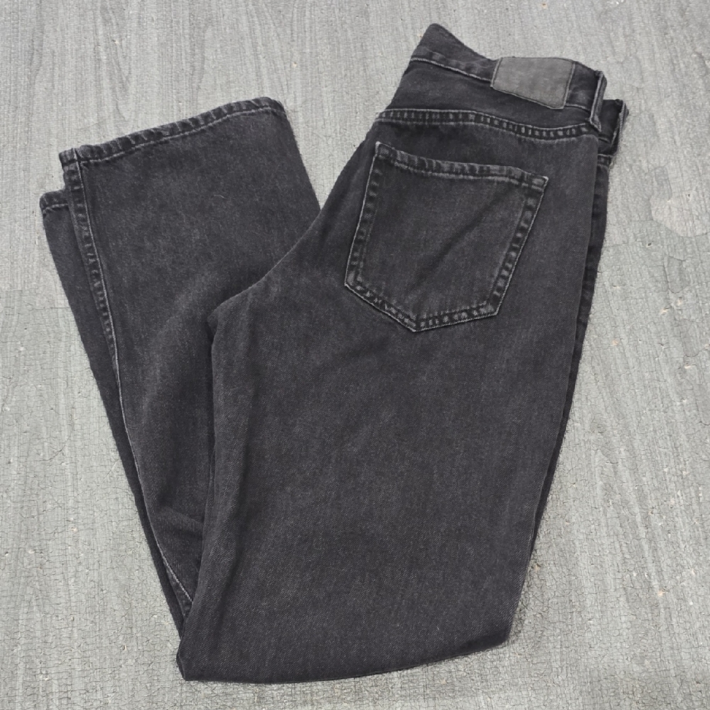 Aeropostale Women's Faded Black 90's Baggy Jeans Size 2 Reg
